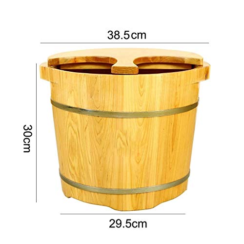 Spa de pies de madera sólida para uso doméstico miniatura 2