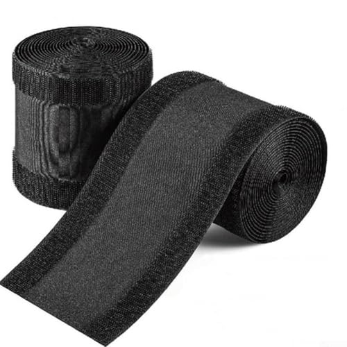 Besttoolifes Protector de cable de suelo, tira de gestión de cables de 3 metros para alfombras de oficina, sistema de cubierta de alambre resistente de bajo perfil (tipo A)
