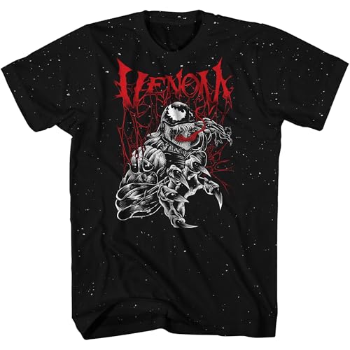 T-shirt Venom Marvel coupe ample noir pour homme en taille XXL