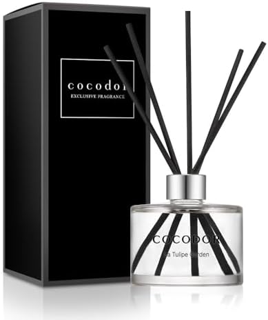 COCODOR Lavender Reed Diffuser/Garden Lavender / 6.7oz(200ml) / 1 Pack/Home Decor & Office Decor, Fragrance and Gifts 24