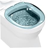 WSYJWEX Sitz -Bad für Toilettenhämorrhoiden Safe Haustier Sitz Bad MIT Wellen PREISCHER SEPENTE WÄHLEN mit hängendes Loch für Schwangere Frauen Private Care for for