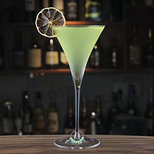 Kai Top Wine Glass Charms Markers Tags Identification Set Of 12, Colorful Beads Wine Charm Drink Charm Markers For Stem Glasses Holiday Birthday, Wine Bachelorette Tasting Party Favors Decorations #TOP5