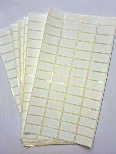 Image of Sehgal Store Premium Writable White Labels - 30 x 10 mm | Multipurpose Adhesive Stickers | Pack for Organizing, Shipping, Inventory & More (Pack of 1000 Stickers W-3)