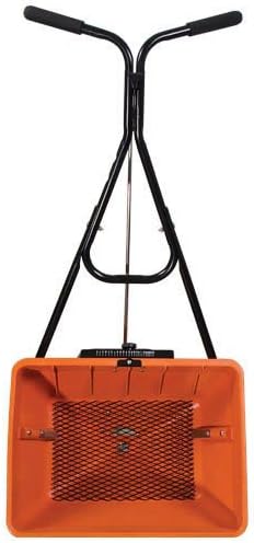 AM Leonard 70 Pound Spreaders - Black Powder-Coated Stainless Steel Frame image 3