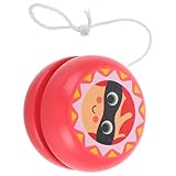 Matériau : fabriqué en bois, ce yoyo est sûr et garantit la santé et la sécurité de votre enfant pendant qu'il joue. yoyo à retour automatique pour enfants, yoyo en bois à boucles
