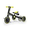 Kinderkraft loopfietsje 4TRIKE, leerfiets, kinderfiets, loopfiets, fiets zonder pedalen, driewieler, van aluminium…