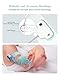Babytone Baby Sock Monitor, Tracks Real-Time Heart Rate and Movement, with Notification and Sleep Patterns, Smart Baby Monitor No WiFi with Bluetooth and Free APP, for 0-36 Months Newborn