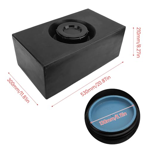 Image of 8 Gallon RV Portable Water Black Water Storage Food Grade PE Water Holding for Winter Trailer Fresh Water Tanks, NOENNULLug7vr1chs8