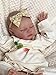 iCradle Reborn Baby Dolls 19inch Silicone Vinyl Toddler Dolls Realistic Looking Newborn Baby Dolls Handmade Reborn Dolls Girls for Child Xmas Gift…