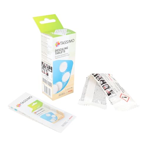 sparefixd Adecuado para tabletas descalcificadoras Tassimo para adaptarse a la cafetera Bosch