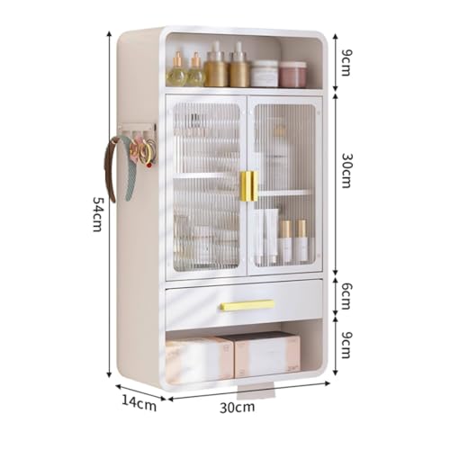 Armoire de rangement avec tiroir pour optimiser les petits espaces de bain - 3