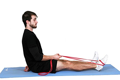 Rubberbanditz 41 Inch Continuous Loop Physical Therapy/Rehabilitation(Rehab) Band Set - Light, Medium, Heavy Bands - 5-100 Lbs (2-45 Kg) Resistance #TOP1