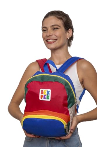 Mini Mochila Cores Bekpek (Vermelha)