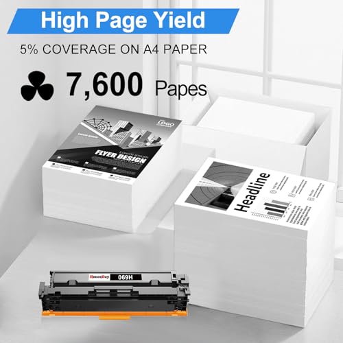 Image of 069H 069 Black Toner Cartridge 1-Pack Replacement for Canon 069H 069