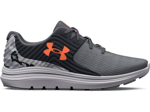 Under Armour Boys Pre-School UA Outhustle Printed Running Shoes - with Explosive Takeoff Feature