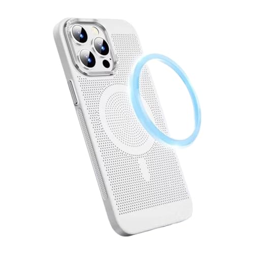 MagSafe対応 いphone15 スマホ 放熱 冷却ケース 耐衝撃 マグセーフ対応 かわいい iPhone15 用ケース カメラレンズ保護 放熱性能 おしゃれ 韓国 マグネット搭載 スマホ冷却 アイフォン15 用 カバー ワイヤレス充電 シンプル 衝撃