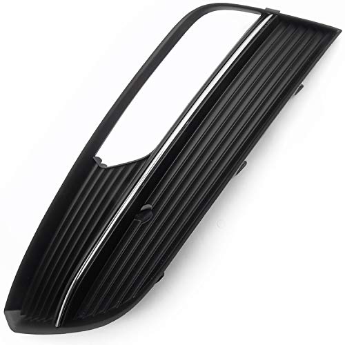 Image of UNDERGROUND PARTS Front Bumper Fog Light Cover Grille Trim Left Passenger side Compatible with Audi A3 8V