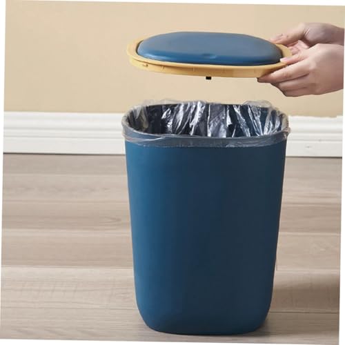 Caneca de basura con tapa abatible miniatura 6