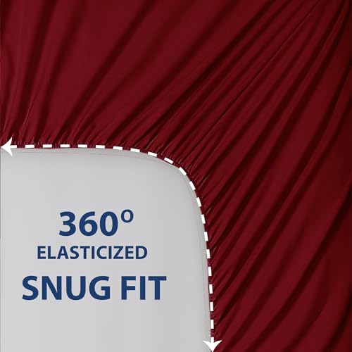 Parure de lit hypoallergénique et infroissable en microfibre brossée