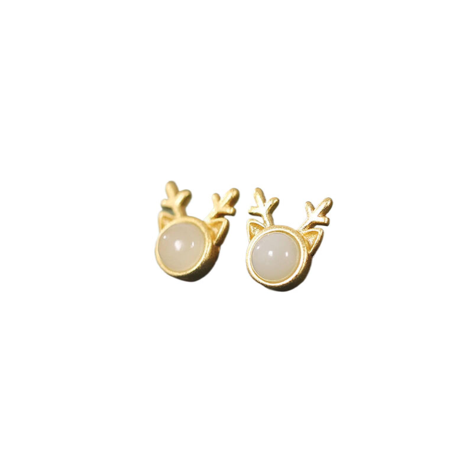 Boucles d'oreille d'和田玉 agate rouge turquoise boucles d'oreilles pendantes femmes - 4