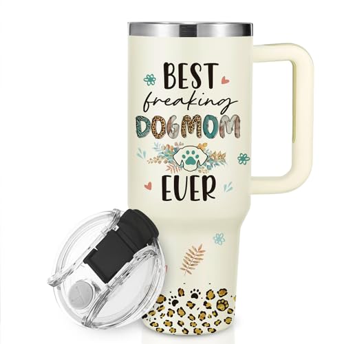 Rimasol 40oz Dog Mom Tumbler