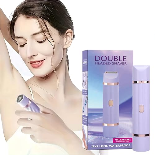 Image of AVNISH Facial Hair Remover Trimmer for Women Rechargeable Cordless Electric Shaver Instant Gentle Smooth Skin Hypoallergenic Blade Multipurpose Use For Upper Lips Cheeks Forehead Peach Ideal For On-The-Go