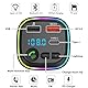 EuAcesry FM Transmitter Auto Bluetooth 5.0, Auto Bluetooth Adapter, Fm Transmittermit Dual USB Anschlüsse PD Typ-C QC 3.0 USB Schnellladung, Unterstützung USBDisk