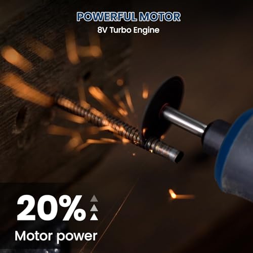 Navy Blue 8V Cordless Rotary Tool 8M - Image 3