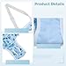 Straps Adjustable with Pet Panty, Dog Diaper Suspenders, Cartoon Blue Design, Cotton Sanitary Pants, Dogs Various for Suitable, Opening Back