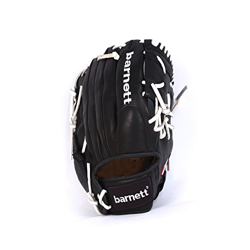 GL-125 REG Competition Baseball Glove, Genuine Leather, Outfield 12.5', Black