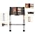 Telescoping Ladder 8.5ft Stainless Steel Extension Folding Ladder, Folded Height 2.4ft, 330lbs Max Load Capacity, Portable Heavy Duty Telescoping Ladder for Home, RV, Roof, EN131 Certificated