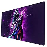 フォートナイト (6) おしゃれ マウスパッド Pcマット 光学マウス対応 ゲーミング デスクマット 業務用 滑らか 防水 キーボード マウス用 デスクパッド シンプル 耐久性が良い 超低摩擦40×90cm 16x35.5inch