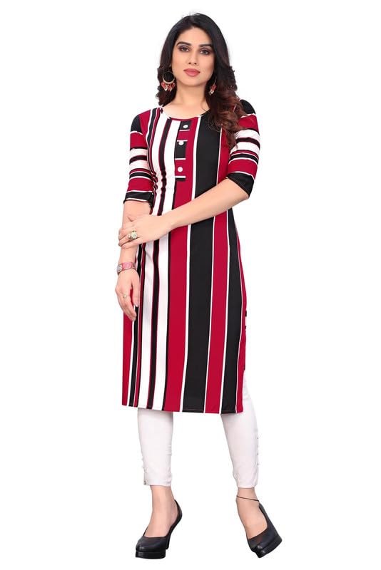 Image of Women Printed Crepe Kurtas
