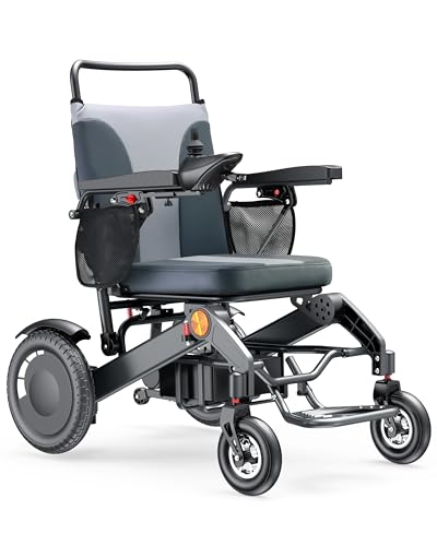 WalkFeel Heavy Duty Electric Wheelchair Foldable Waterproof