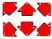 Produktbild Proteco-Werkzeug® Set 6 St. Schweißmagnet Schweissmagnet Montagewinkel Schweißwinkel Magnetwinkel 22 kg 90 x 90 mm