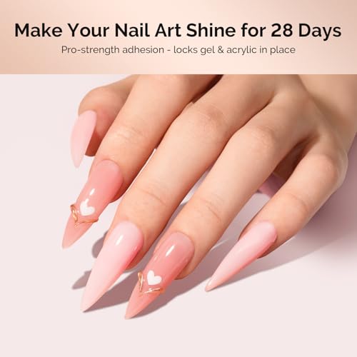 Image of MelodySusie 15ml Nail Primer Acid-Free HEMA Free No Lift Bond for Gel Polish,Acrylic,Dip Nails,Ultra Strong Adhesion,Fast Dry Formula,Professional Nail Prep for Salon & Home Use