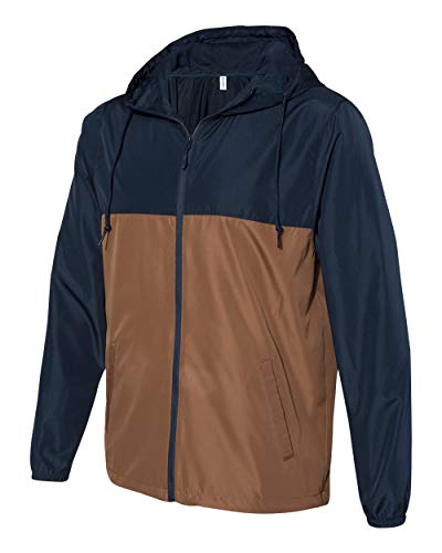 Independent Trading Co. Lightweight Windbreaker Saddle M2