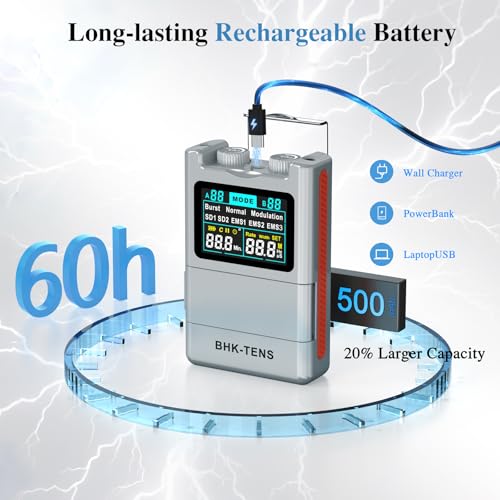 BHK-TENS Rechargeable TENS/EMS Muscle Stimulator - 19.99 w/ Code + 50% Off Code 5B4LVPQI - image 4