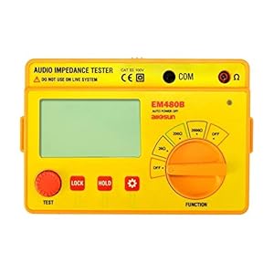 Laboratorium Digital Tester EM480B Audio Impedantie Tester CATIII 3 Test Ranges 20/200/2000 Resistance Meter 1KHz…