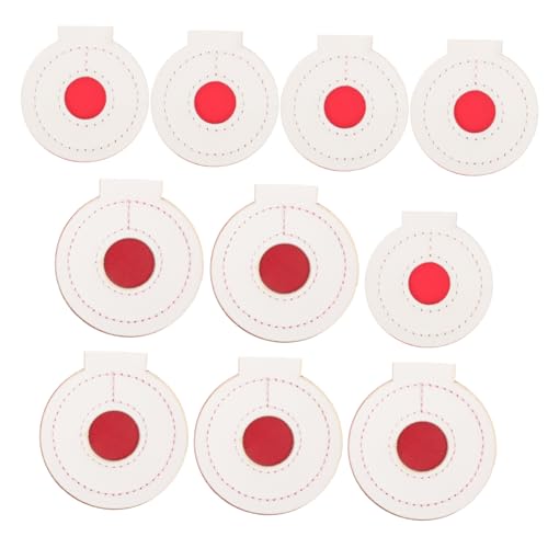 HONMEET Target Practice Range 10pcs Metal Targets Lightweight Design for Easy Training