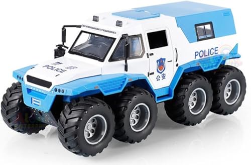 Image of Alokik Enterprise 8X8 Off-Road Refitted Model Adventure Suv Car 1 /24 Scale Monster Shaman Trucks Pickup Die-Cast Metal Model Cars With Sound And Light For Kids Age 3 Year And Up ?Black?