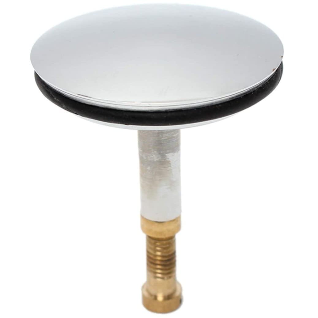 Bathtub Plug Replacement Bath Pop-Up Waste Plug Only Flat Seal Brass Tub Drain Drainer Strainer 44mm &1
