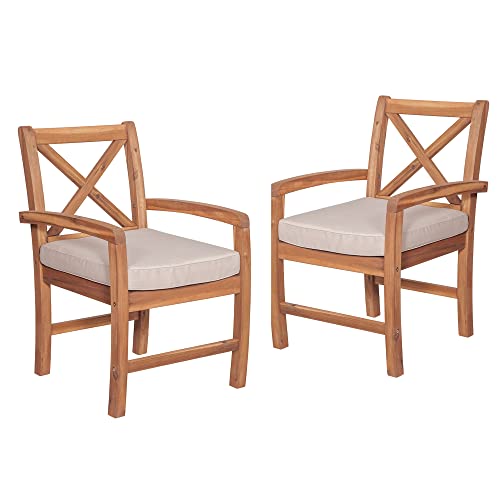X Back Chair W/Cushions 2 Pack #TOP4