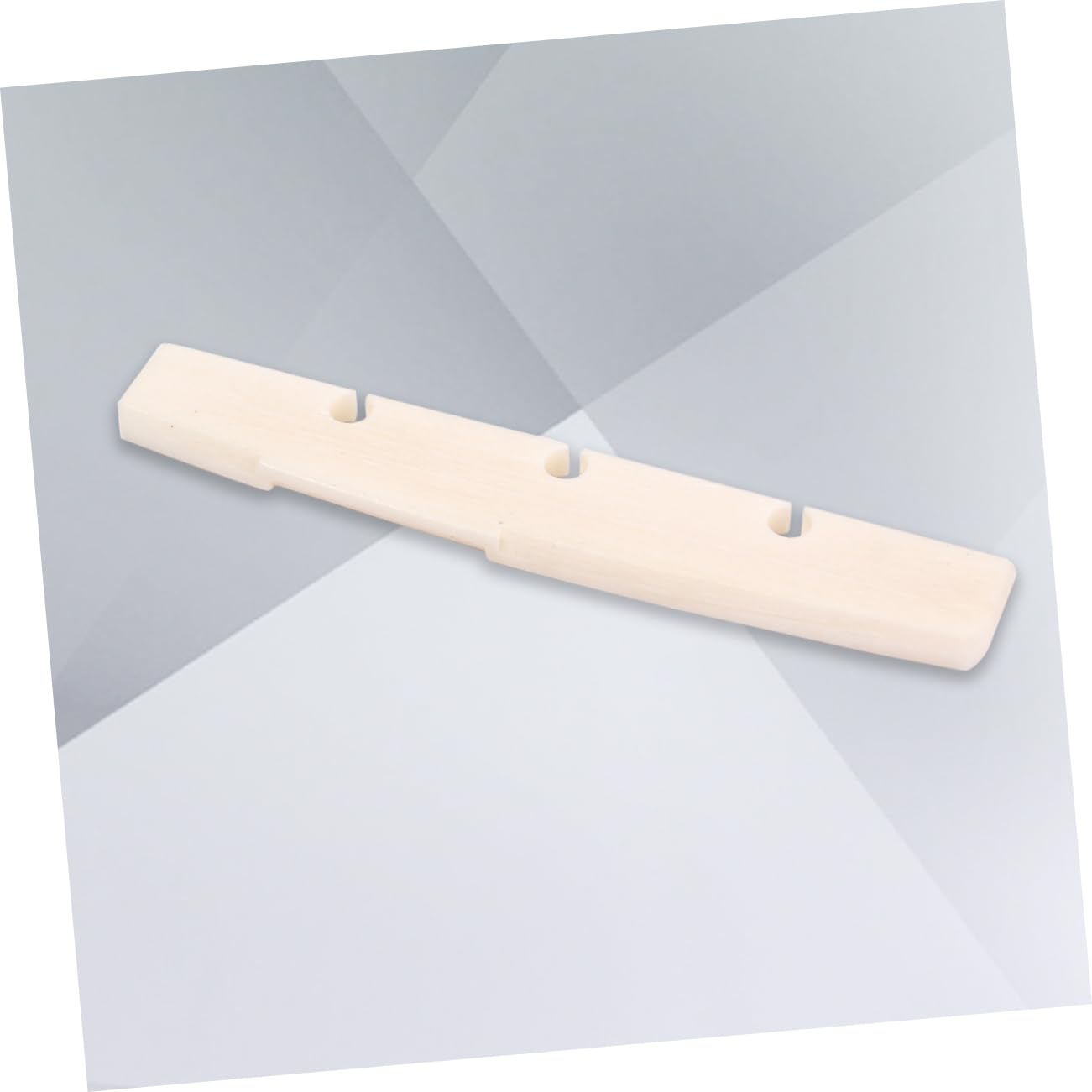 GOOHOCHY Bone Acoustic Guitar Saddle Replacement Classic Guitar Pegs Set for Acoustic Bass Bridge