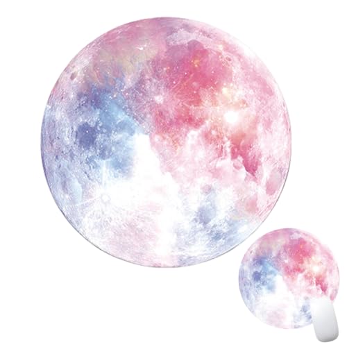 MEXRUMI 1 Pieza Alfombrilla Ratón Ronda,Alfombrilla Ratón,Alfombra Raton Gaming,Alfombrilla Pc,Alfombrillas Para Ratón,Alfombrilla De Ratón,Para Movimientos De Alta Velocidad