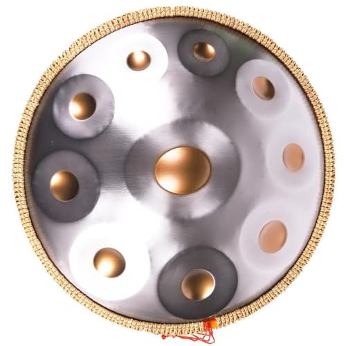 Handpan Drum Instrumento Profesional 10 Notas 440Hz miniatura 1