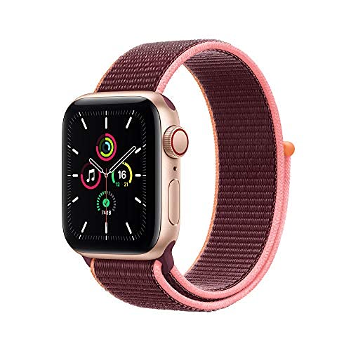 �y�����ςݕi�zApple Watch SE (GPS + Cellular���f��) - 40mm �S�[���h�A���~�j�E���P�[�X�ƃv�����X�|�[�c���[�v