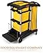 Rubbermaid Commercial Products FG9T73010000 Lock N Go Kit, Housekeeping Cart Accessories, Black