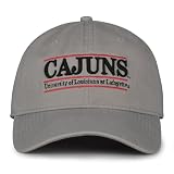 The Game NCAA Louisiana Lafayette Ragin' Cajuns Hat, Unisex One Size Adjustable