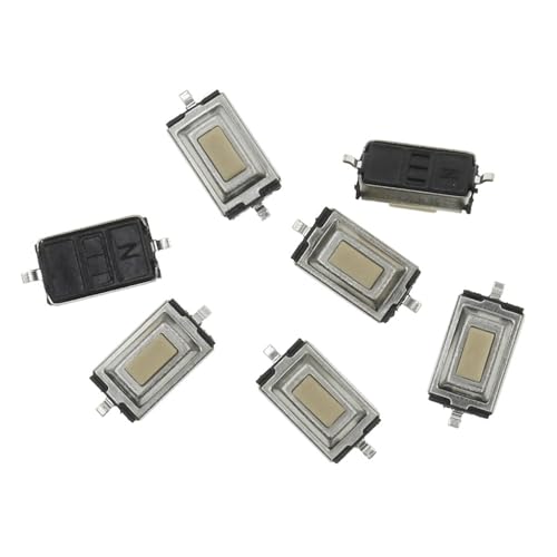 Microinterruptor táctil 3X6X2.5 pulsador SMD blanco para reparación de llaves de coche 3